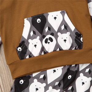 Beary Cute Hoodie Set