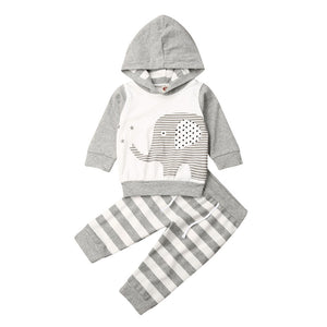 Babar Hoodie 2 Piece Set