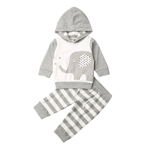 Babar Hoodie 2 Piece Set