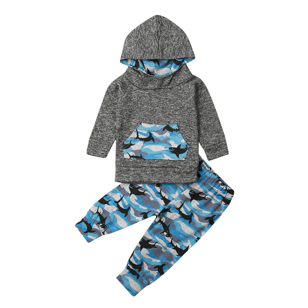 Jaws Hoodie 2 Piece Set